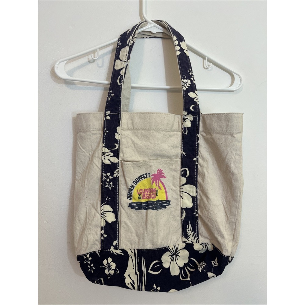 Jimmy Buffet Small Tote Bag Lounging At The‎ Lagoon Tour 2012